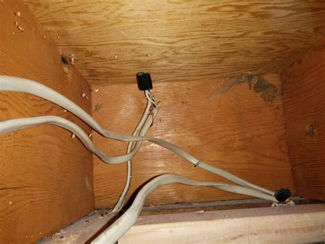 junction box in basement ceiling not working|how to install junction box above electrical.